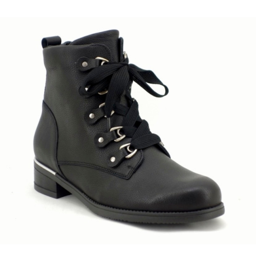 H Hienna 903814 Ankle Boot in Black by Waldlaufer Waldlaufer H Hienna 903814 Ankle Boot in Black.