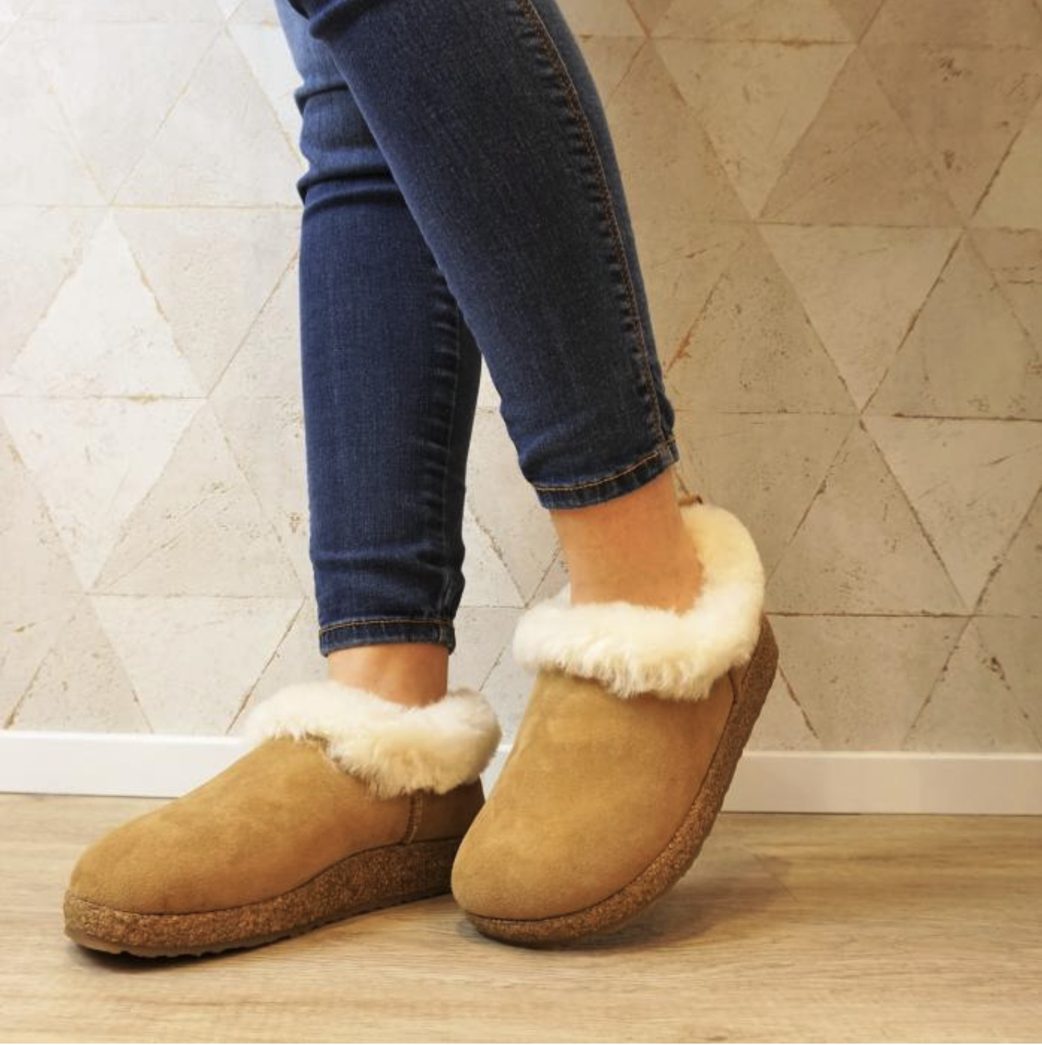 Slideshow introducing Haflinger slippers.  They stand out as a beacon of coziness and quality.