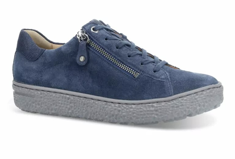 Hartjes - Phil shoe - Velour -Nubuk - Blue