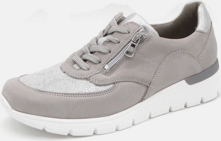 Waldlaufer - K Ramona - Leather/Synthetic upper - Grey /silver /white