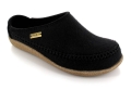 Haflinger Blizzard Credo Wool Slippers – Black (718001)