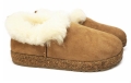 Haflinger Iceland sheepskin Slippers - Chestnut (741008)